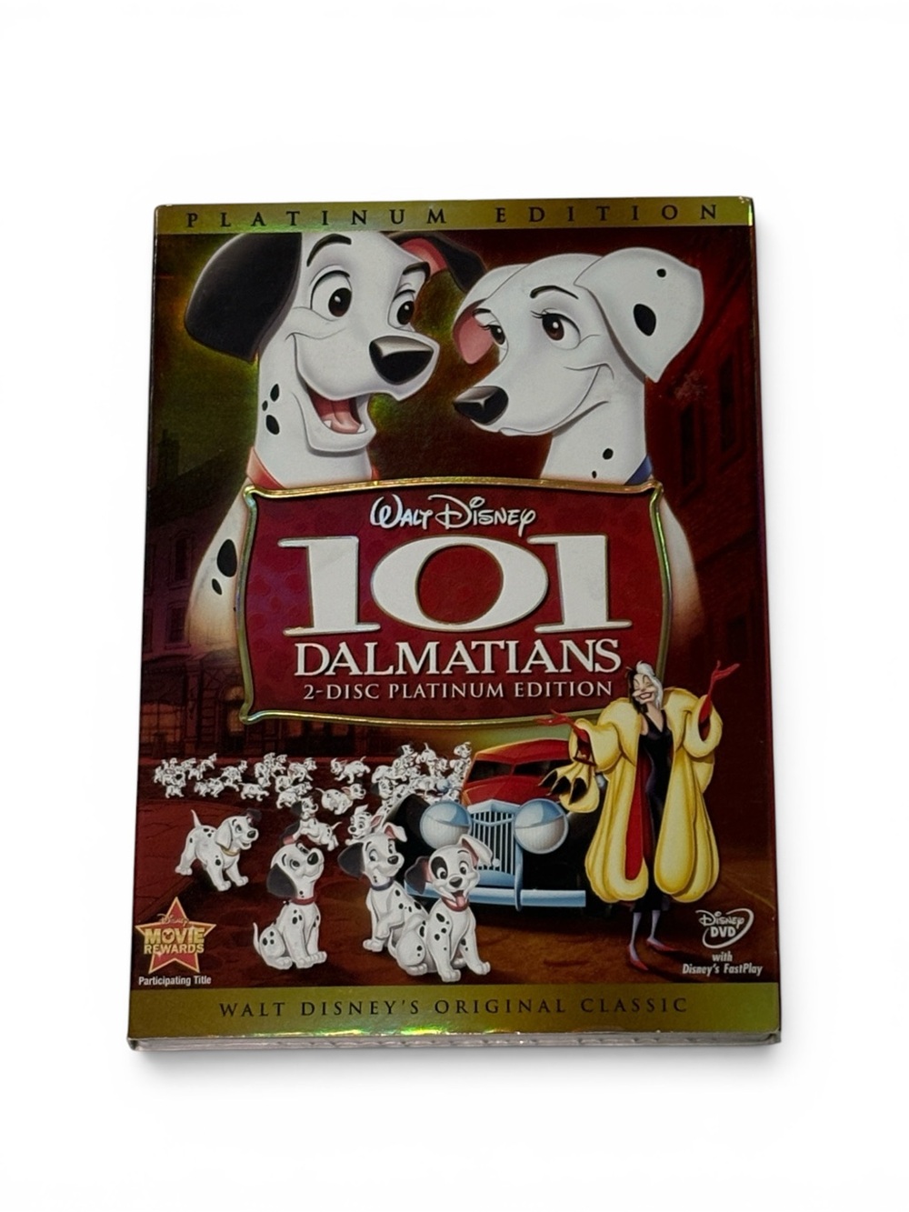 Walt Disney 101 Dalmatians 2 Disc Platinum Edition DVD NWT